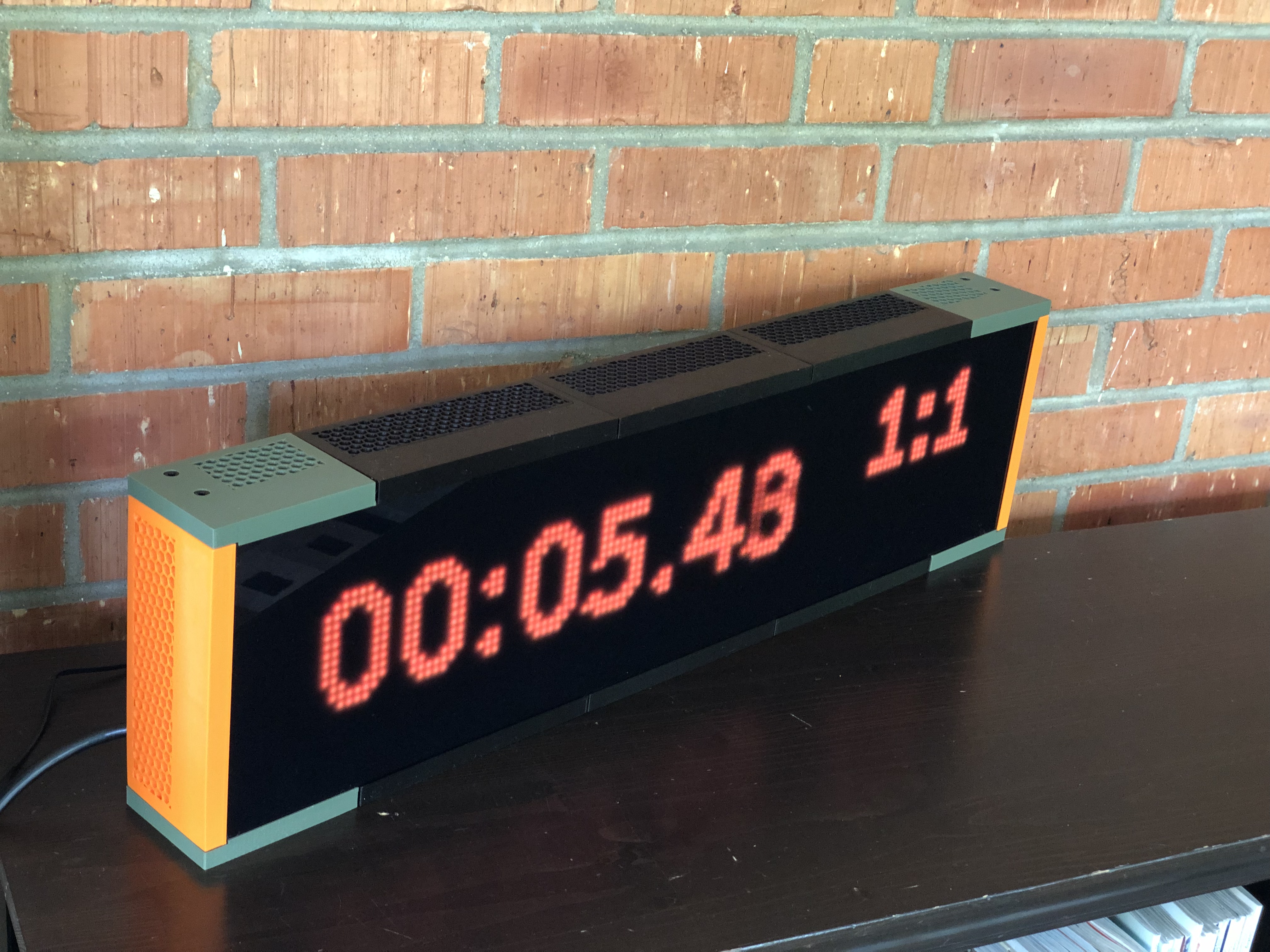 Miniatura 3 do modelo 3D RGB Matrix Clock Timer Stopwatch
