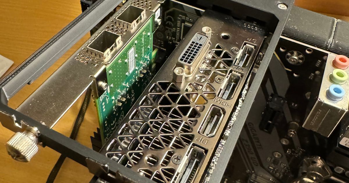 PCI support for Open PC Frame by bosr | Download free STL model ...