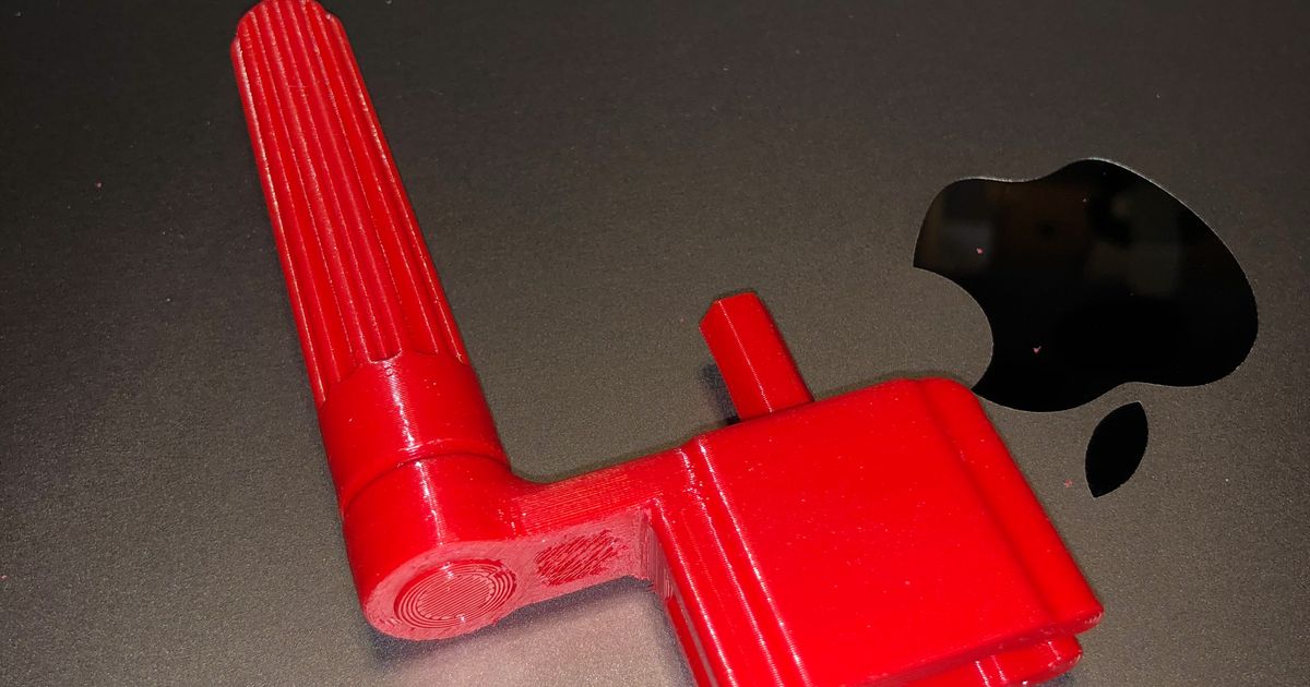 Bass/Guitar string winder by Alpino76 Download free STL model