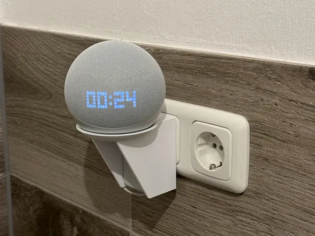 Echo Dot Gen 5 Plug-in Mount (EU Plug - screw and glueless)