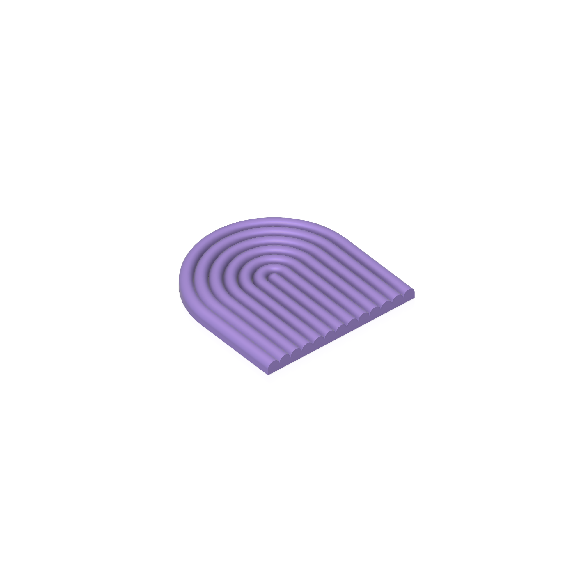 Arch Shaped Rainbow Coaster