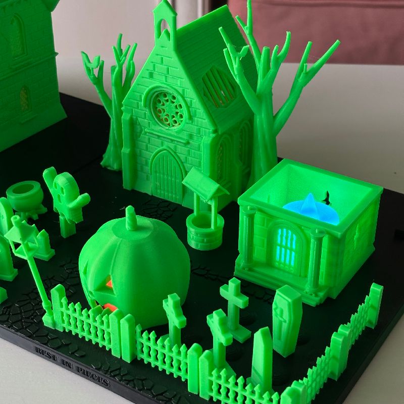 Castle Grimstone Haunted Castle & Graveyard Kit by Marlboro | Download ...