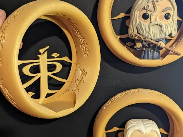The One Ring Funko POP! Figure Wall Stand