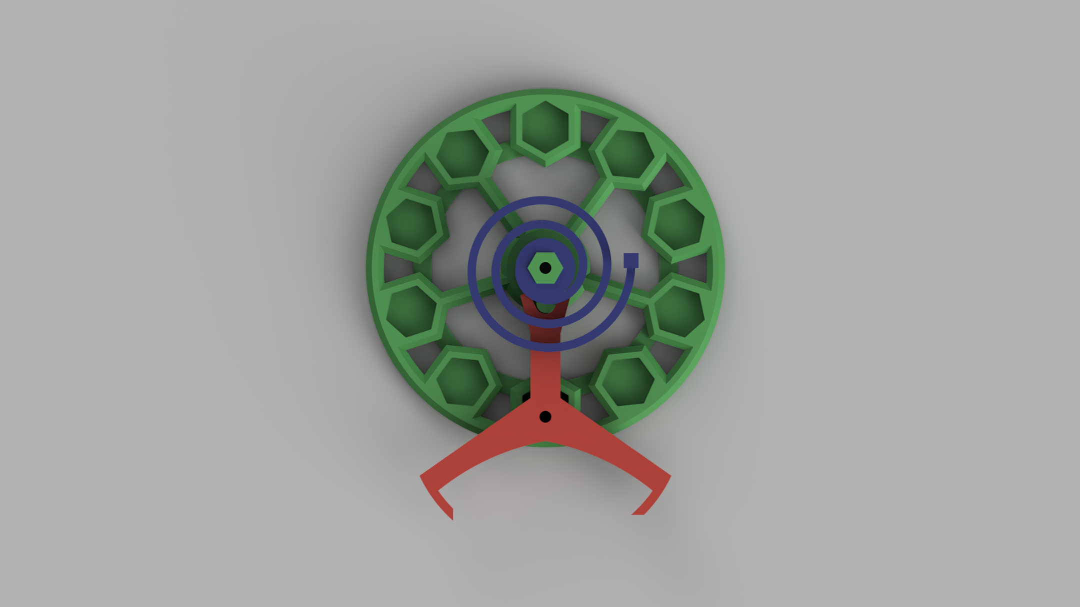 Mechanical Clock Escapement with BalanceWheel by bene Download free