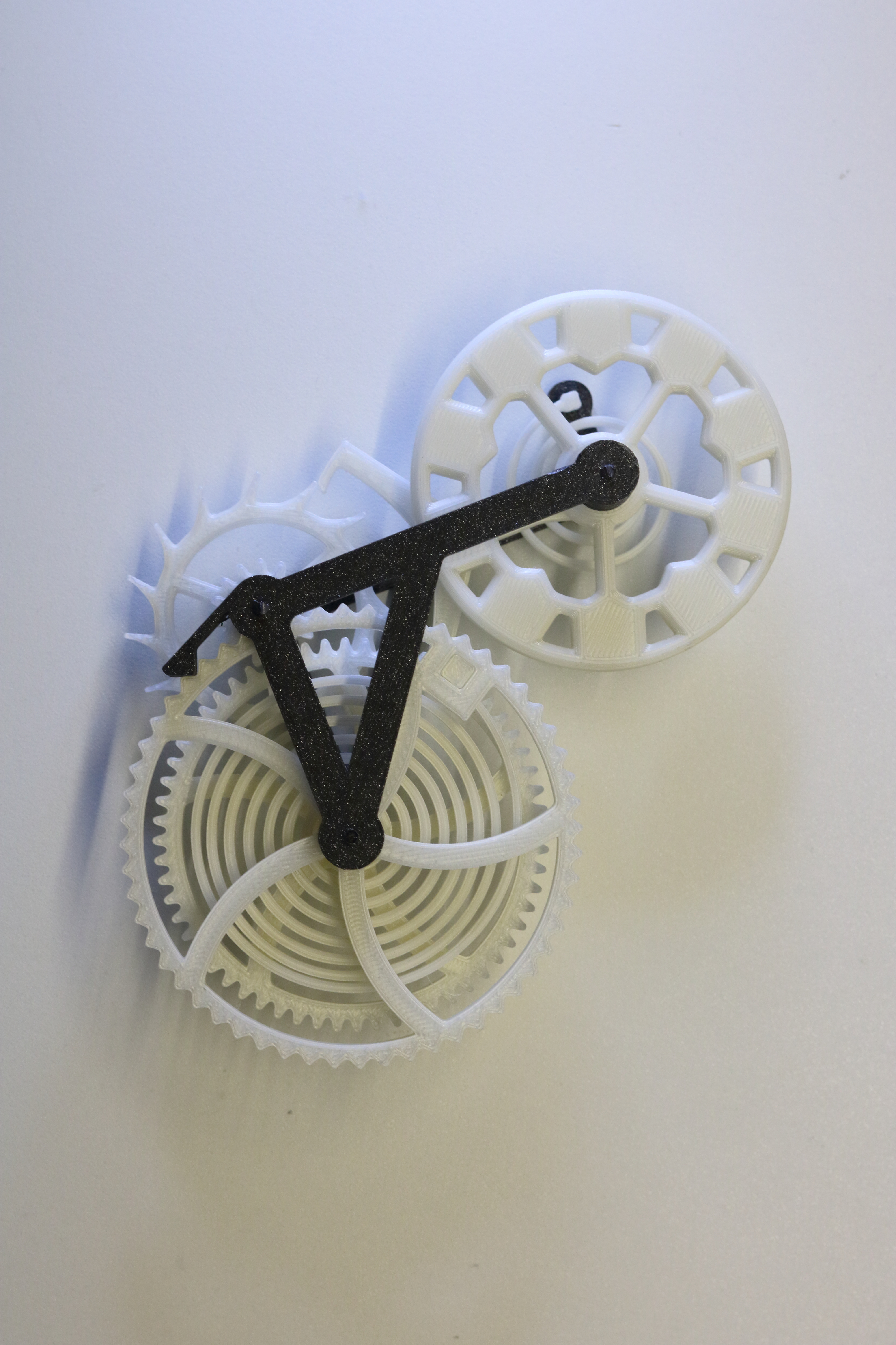 Mechanical Clock Escapement with Balance-Wheel