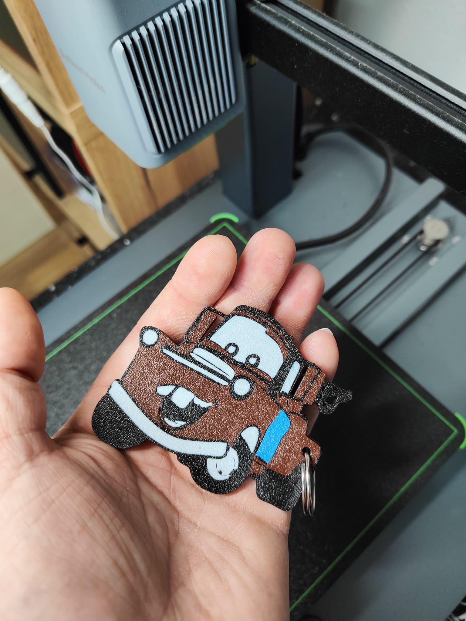Mater from the Cars Keychain