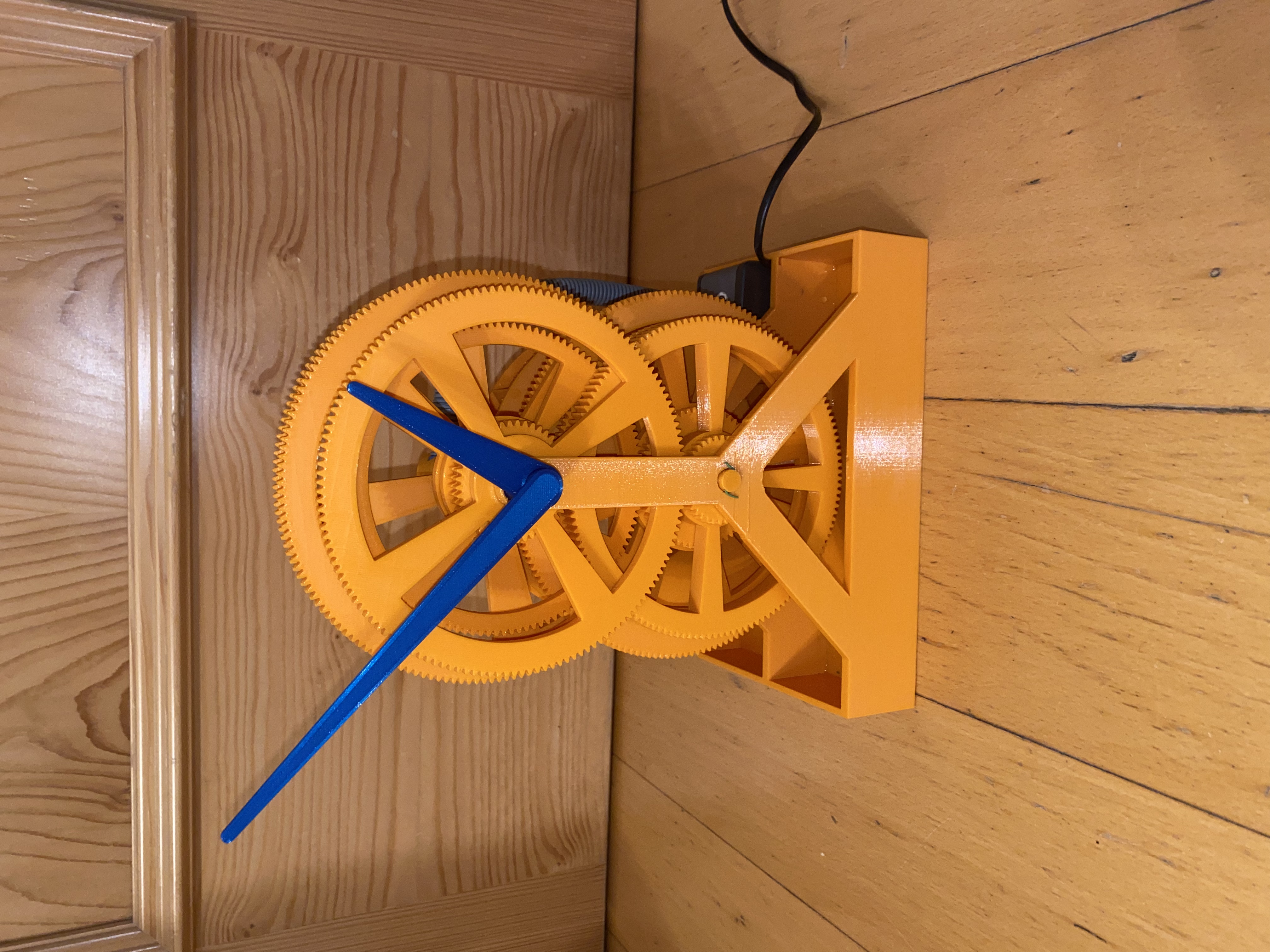 Waterwheel Clock