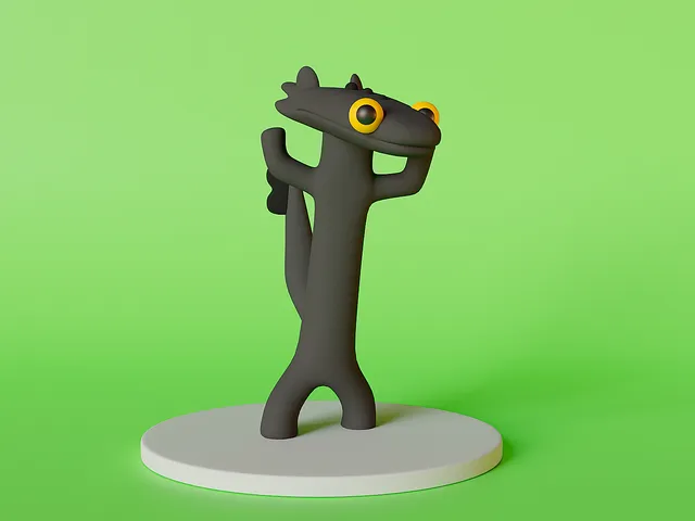 Dancing Toothless