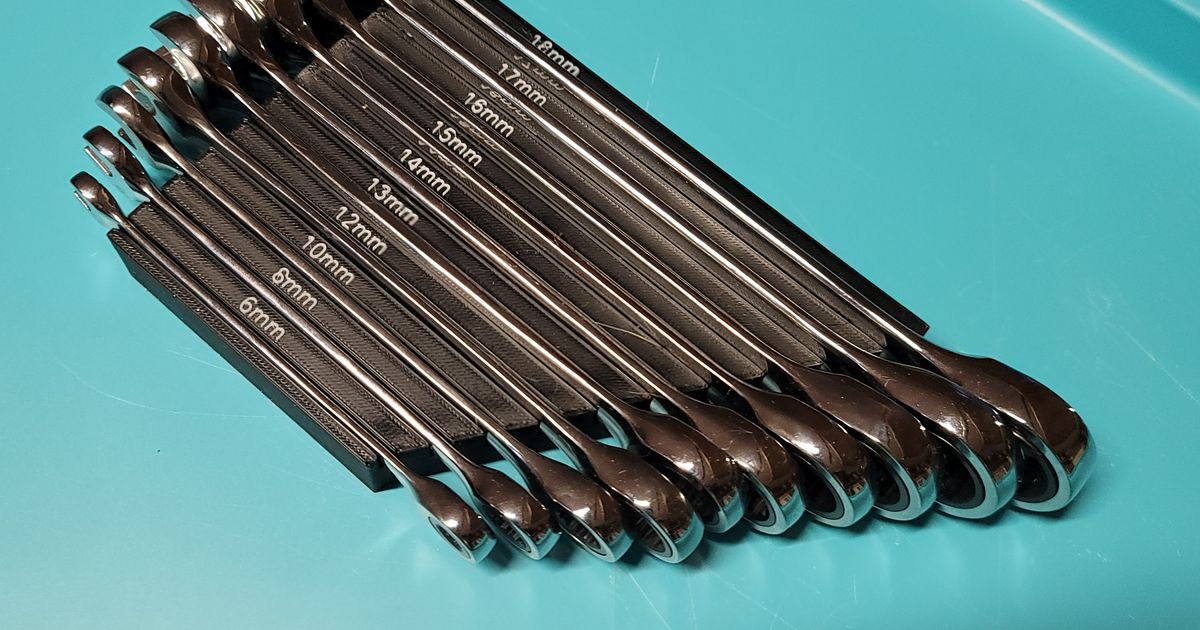 Ratchet Wrench Holder Gearwrench Metric by HWFreak70 Download free