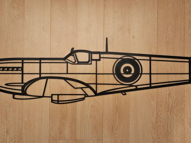 Aircraft Wallart Series Spitfire (Large)