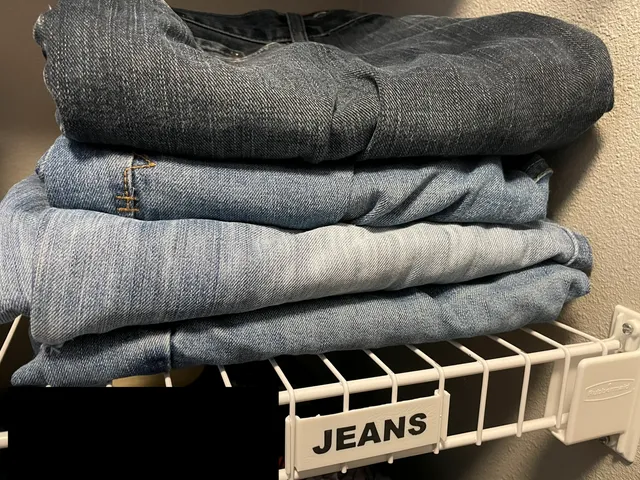 ClosetMaid Wire Shelf Labeled