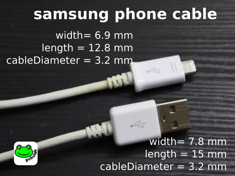 Miniatura 4 do modelo 3D USB cable protector (customizable)