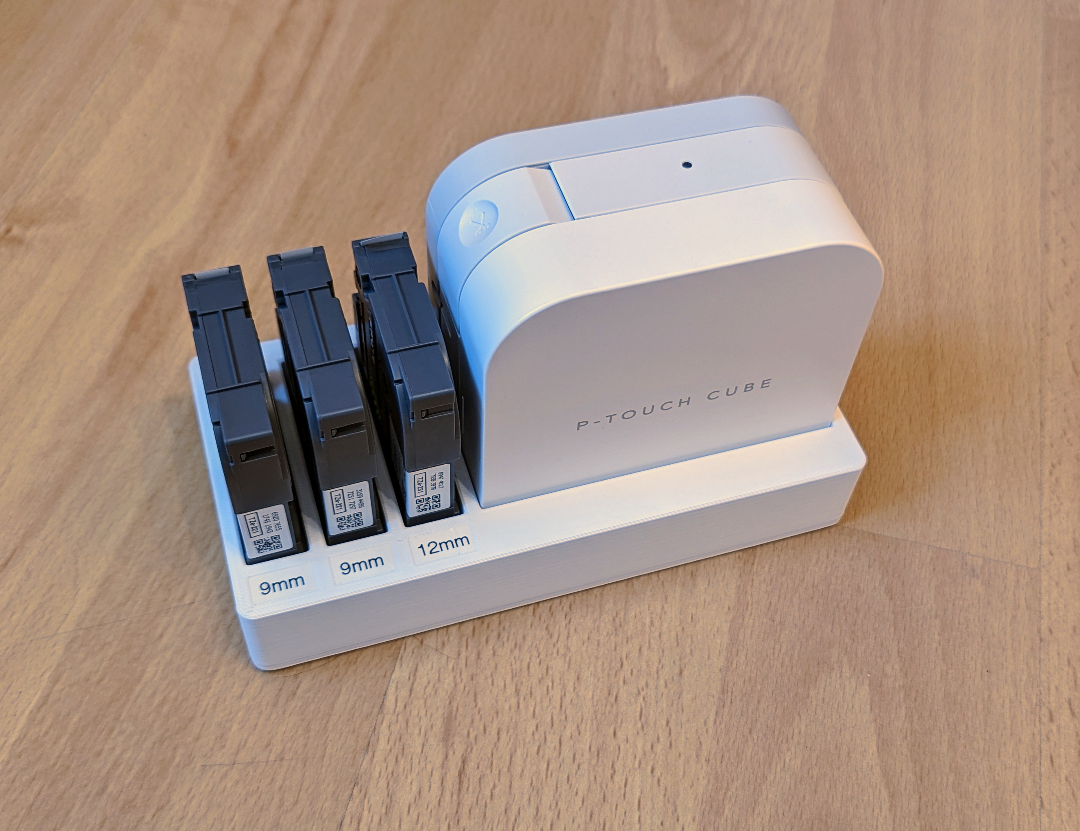 Brother P-Touch Cube organizer