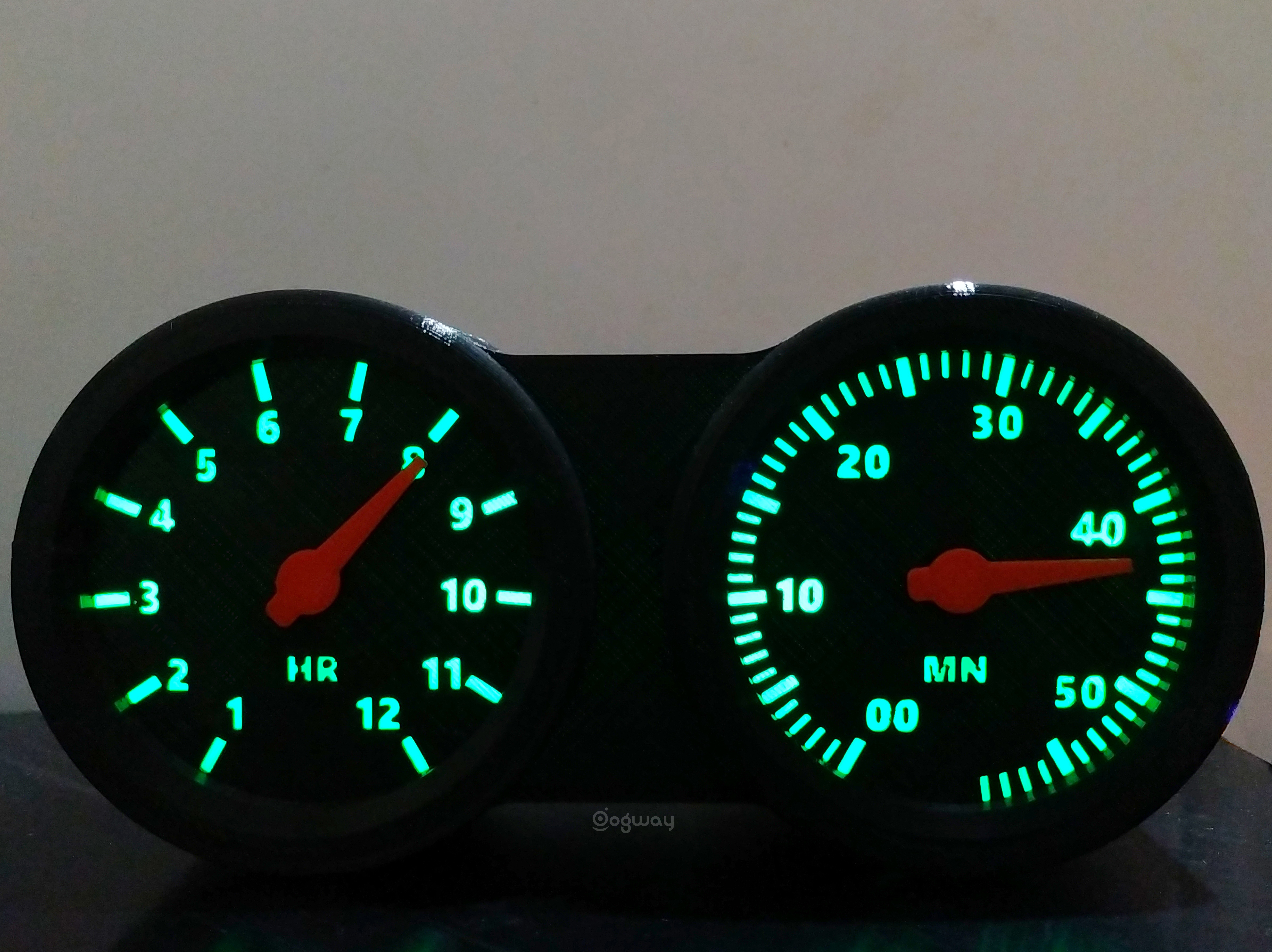 Miniatura 5 do modelo 3D Speedometer Clock