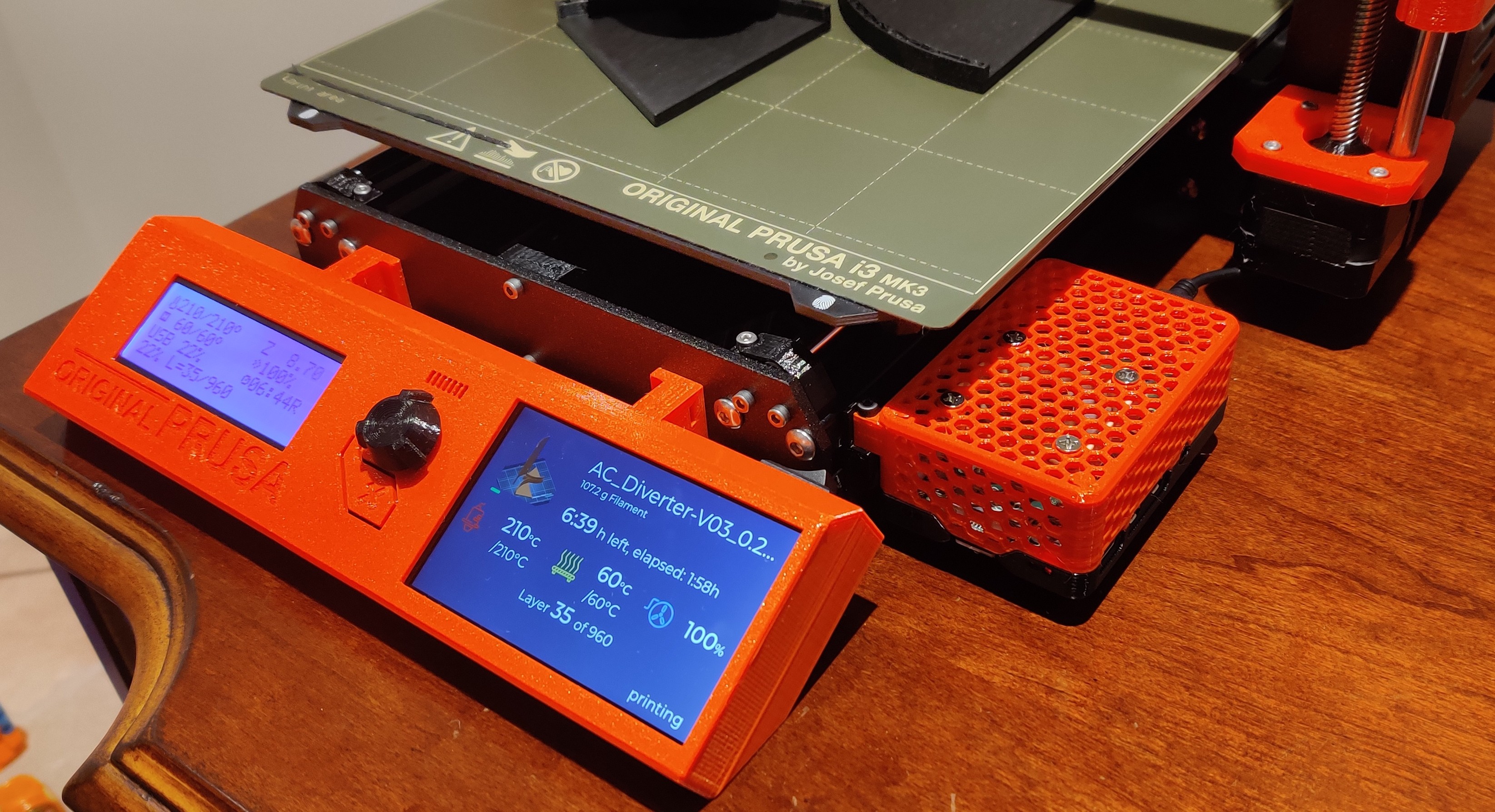 Hyperpixel 4" Touchscreen + LCD + Raspberry Pi4 for Octoprint and