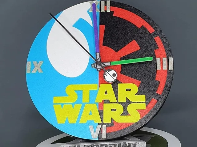 STAR WARS CLOCK