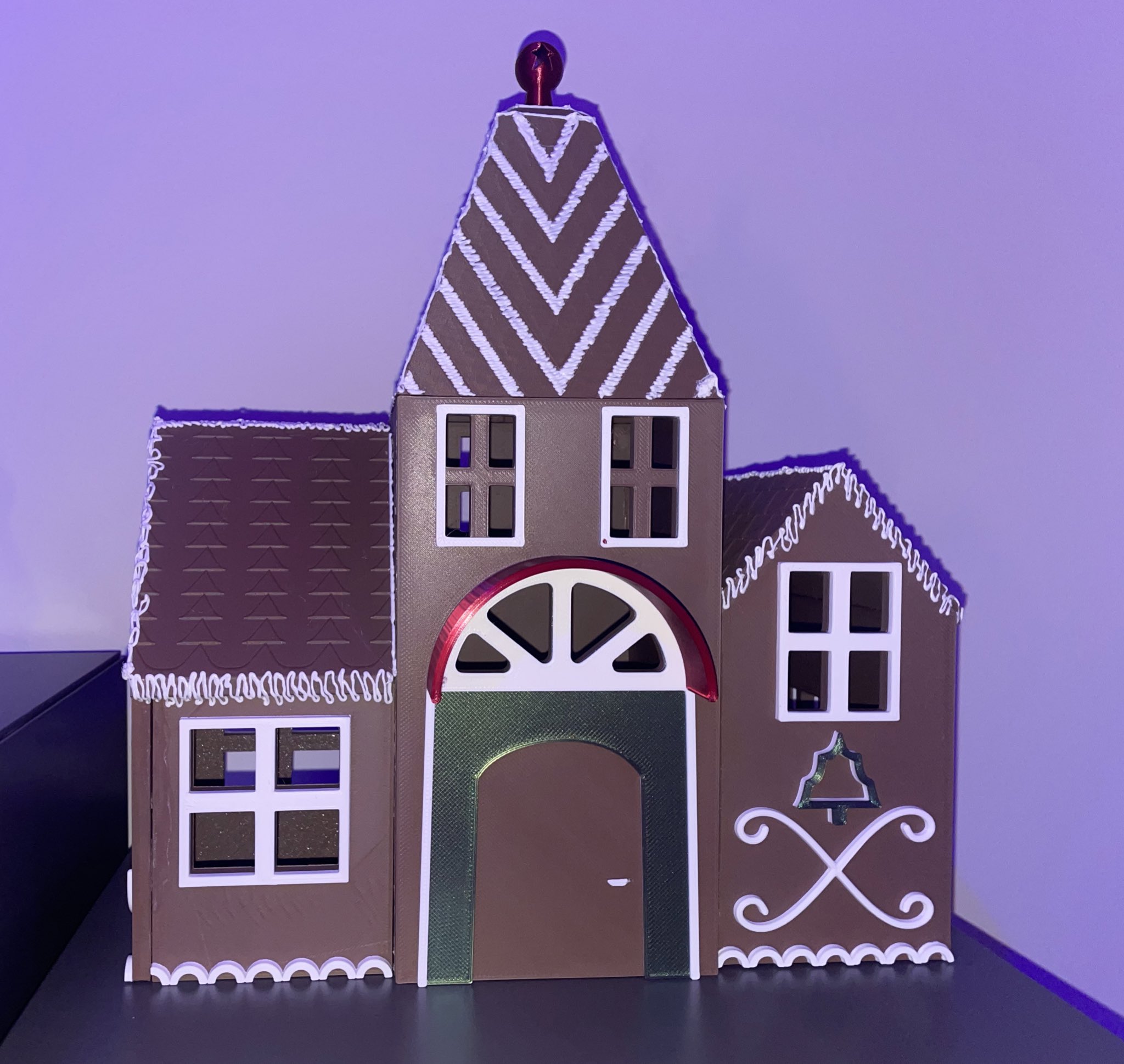 2023 XL Gingerbread House Kit By B1G Jano Download Free STL Model 2023-xl-gingerbread-house-kit-by-b1g-jano-download-free-stl-model