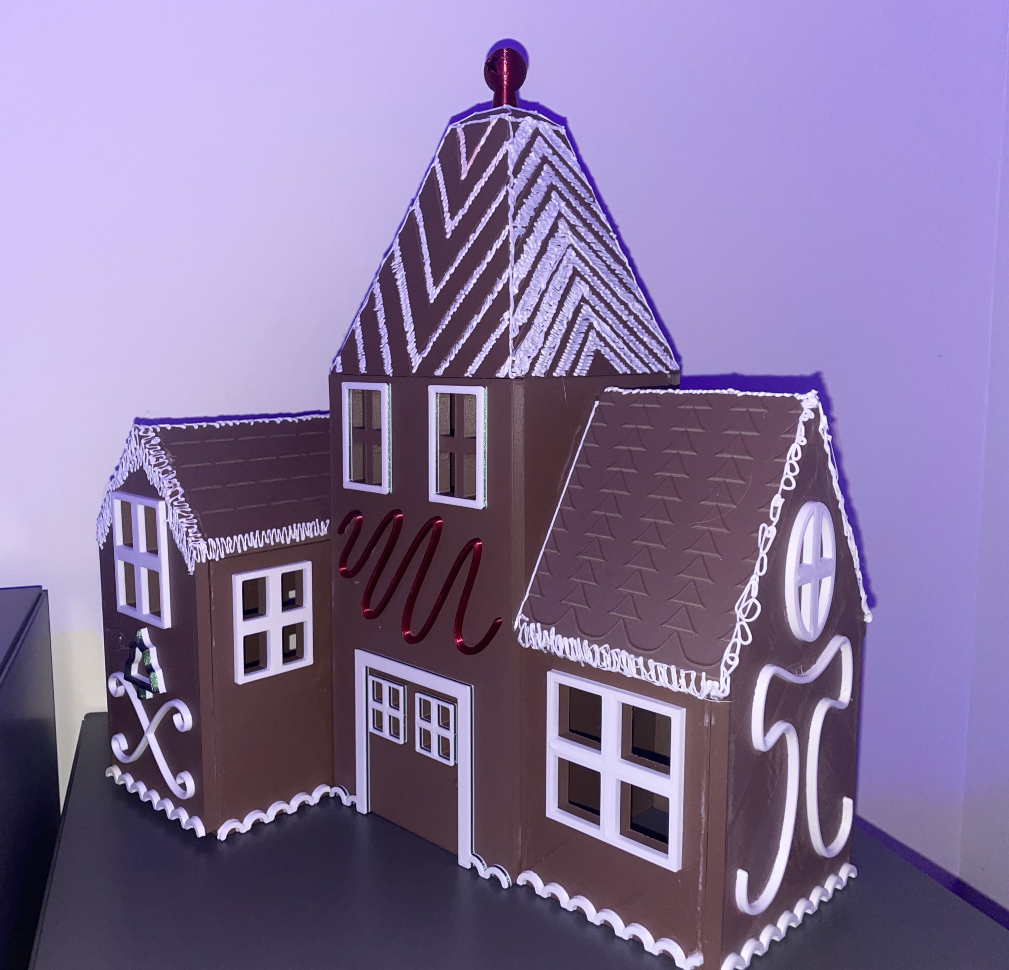 2023 XL Gingerbread House Kit By B1G Jano Download Free STL Model 2023-xl-gingerbread-house-kit-by-b1g-jano-download-free-stl-model