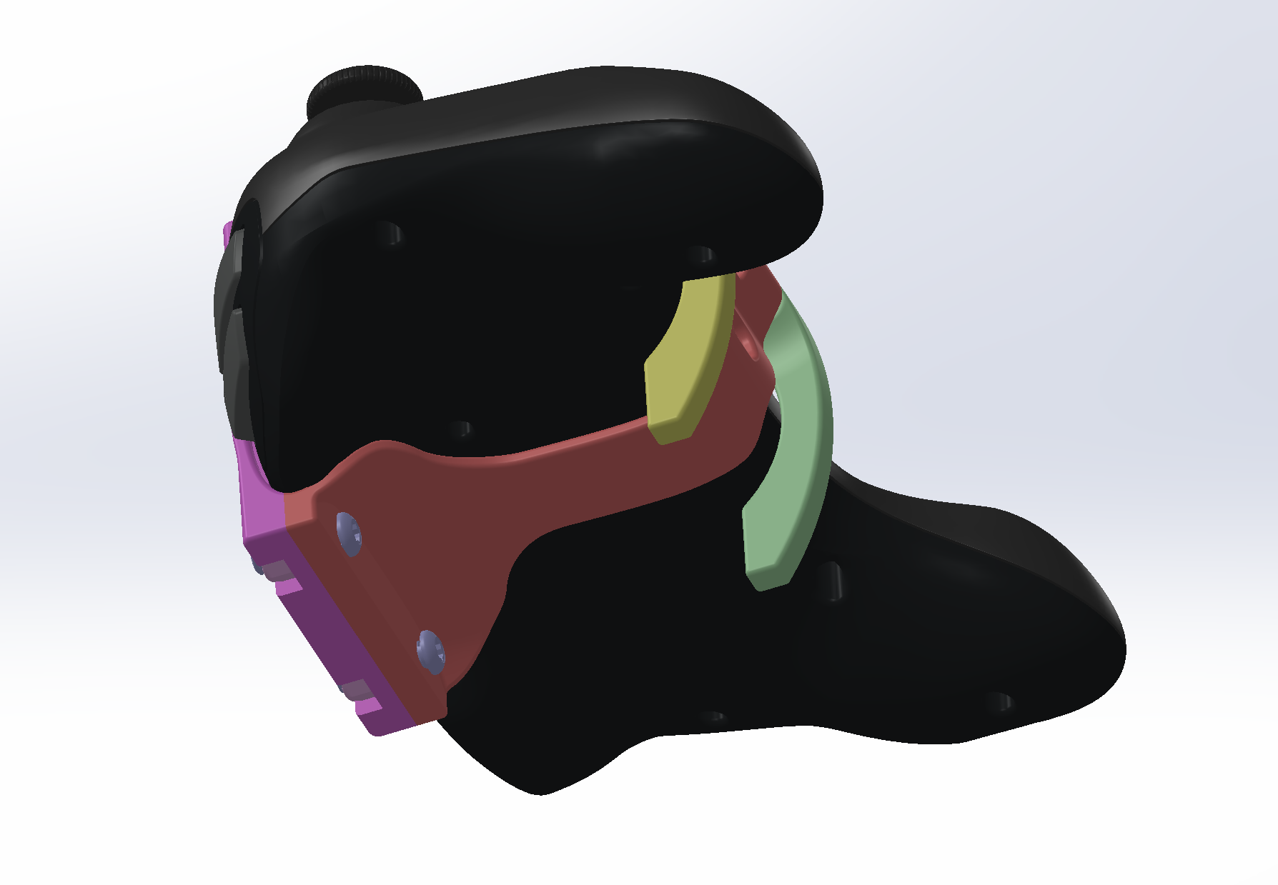 Miniatura 5 do modelo 3D 2654P VEX V5 Controller scuff