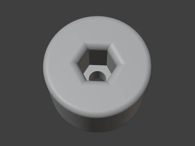 Sofa feet hexagon bolt insert M10