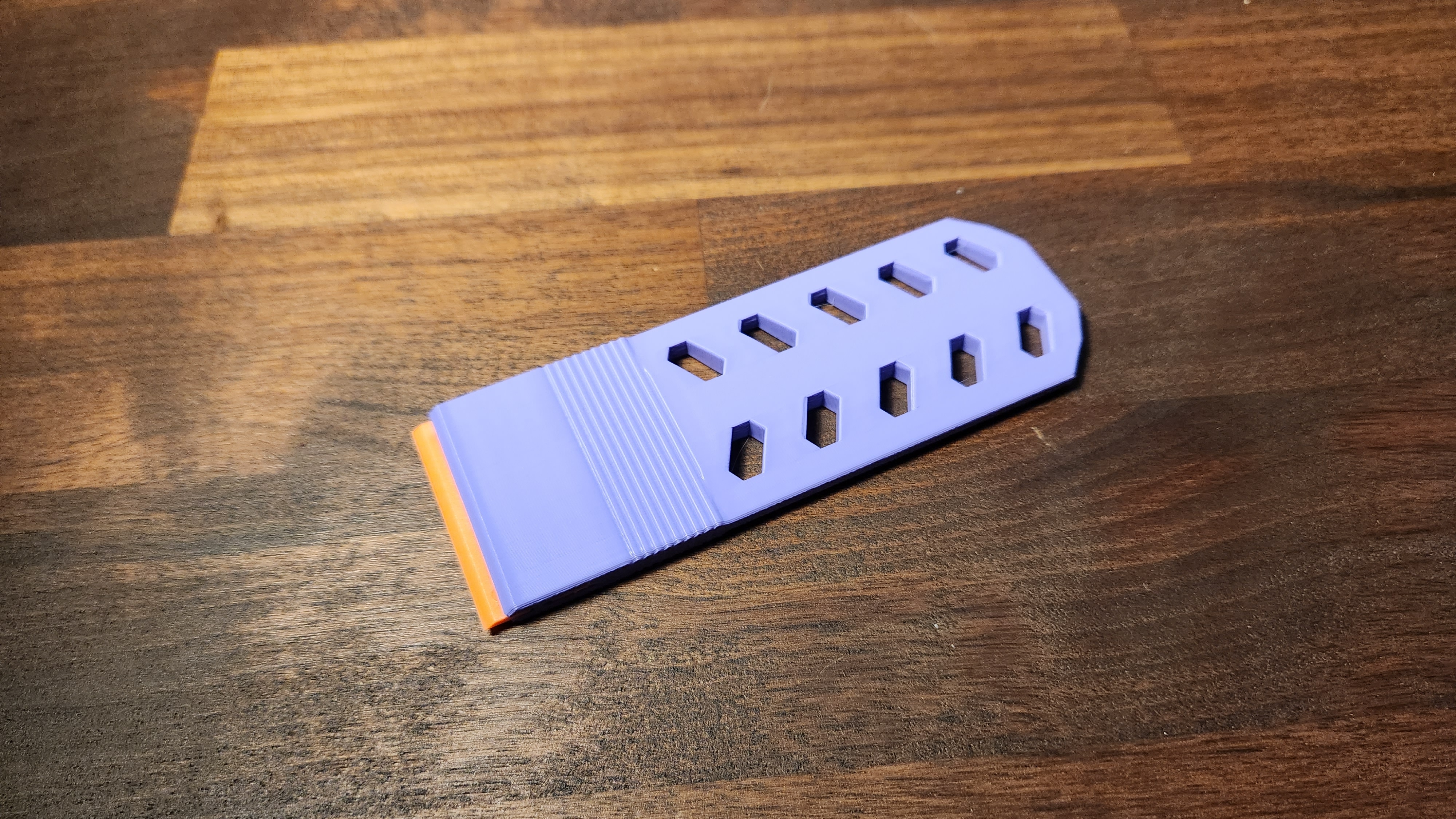 Long Handle Plastic Scraper 3D model thumbnail