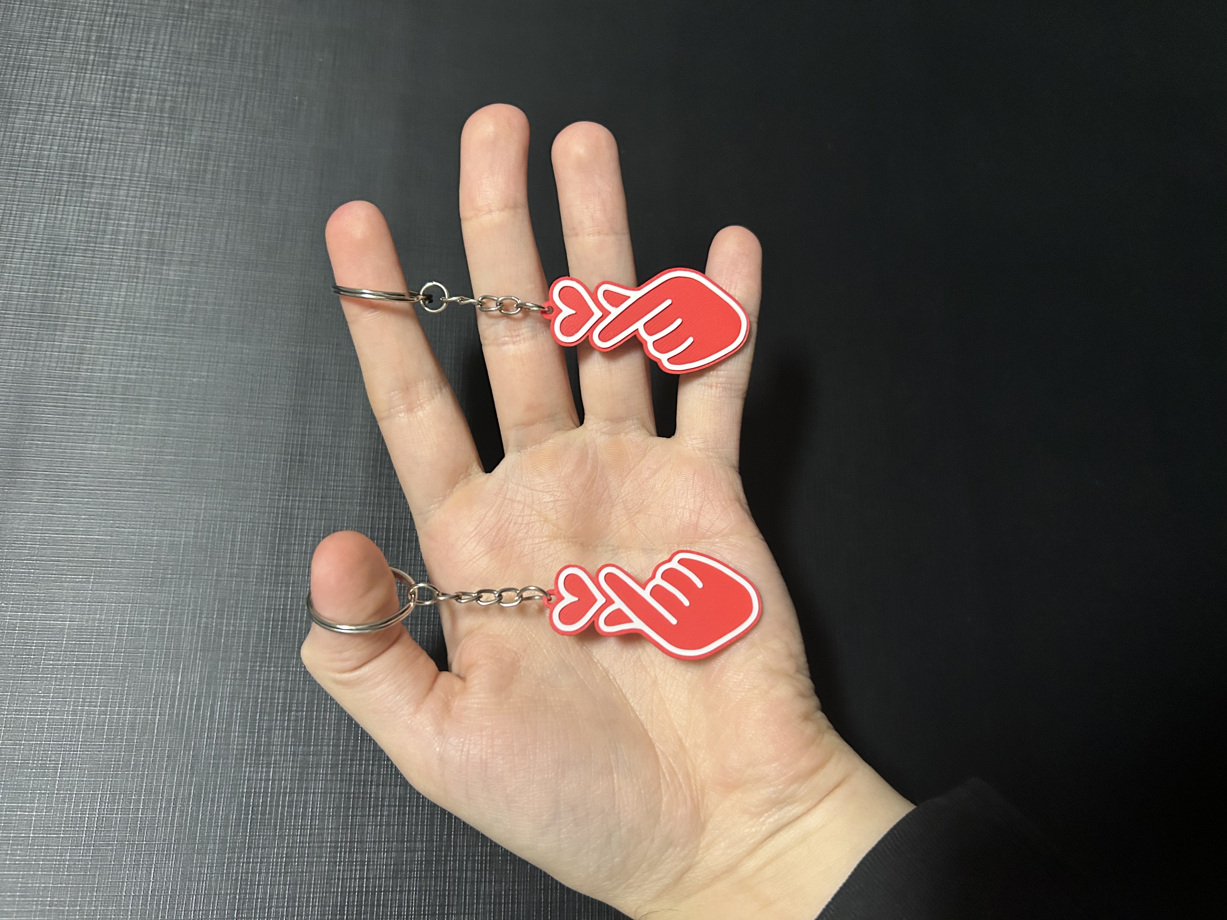 Heart emoji - finger hearts