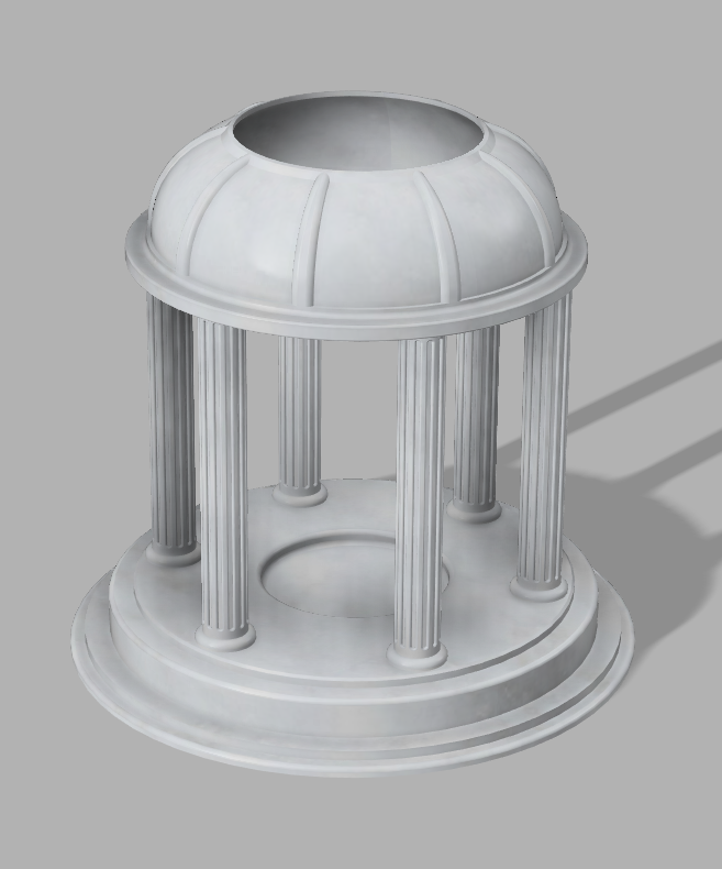 Greek temple | tea ligth holder