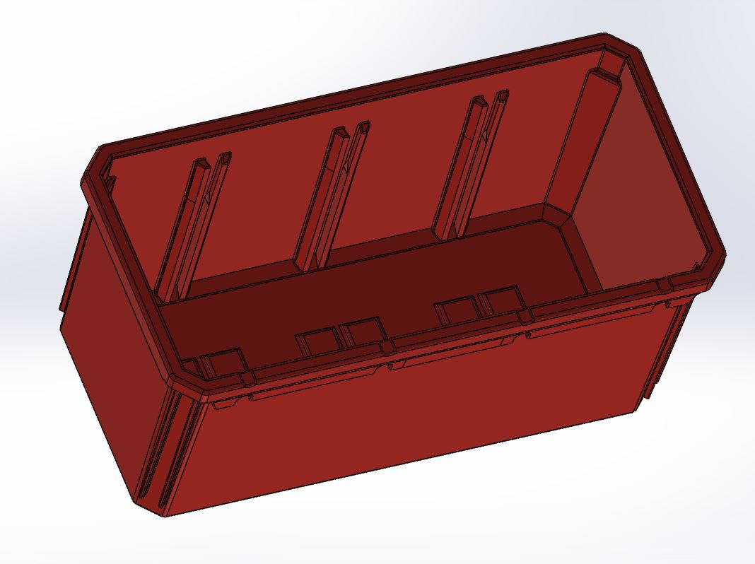 Plano 3650 Bin Organizers by LCSteve, Download free STL model