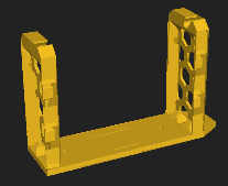 2kg spool holder (replaces Prusa enclosure v2 holder for #1 & 2)