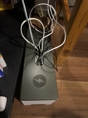 Ikea Kvissle cable management box lid