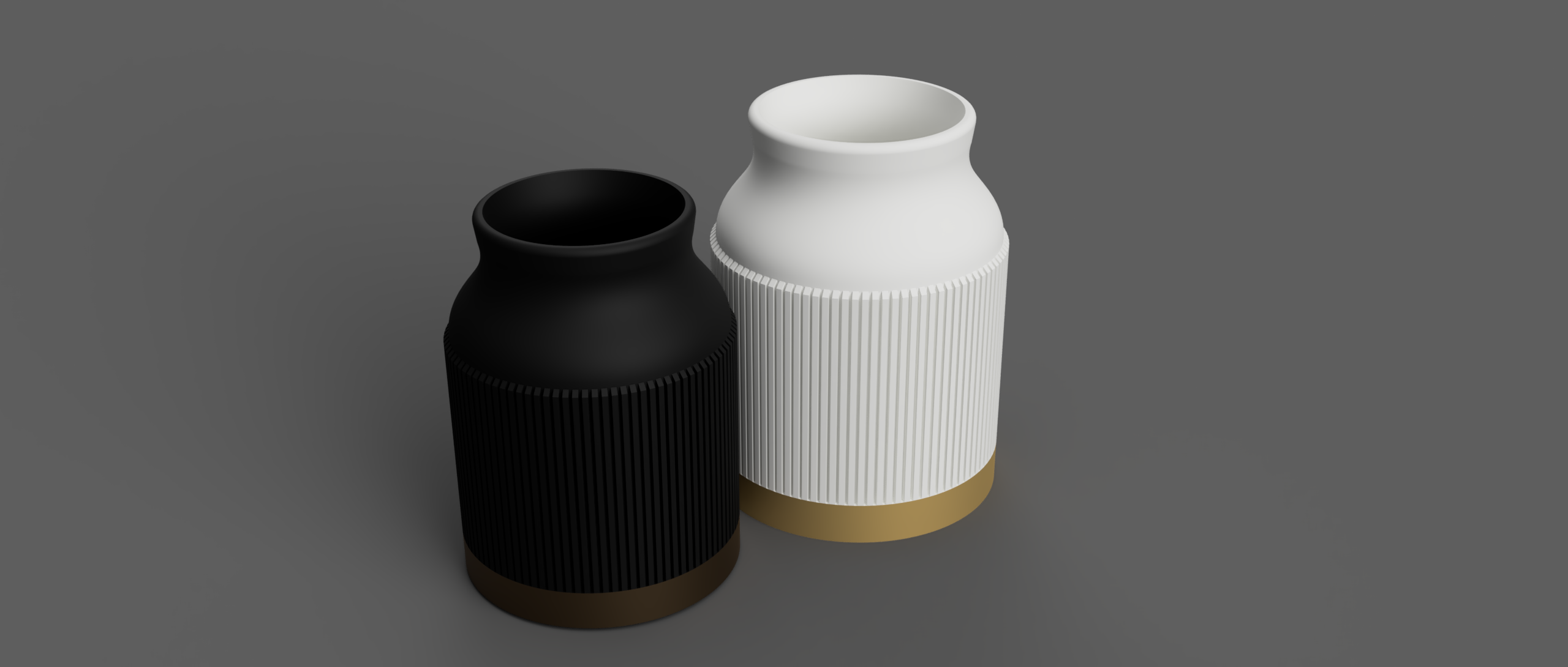 Striped Vase