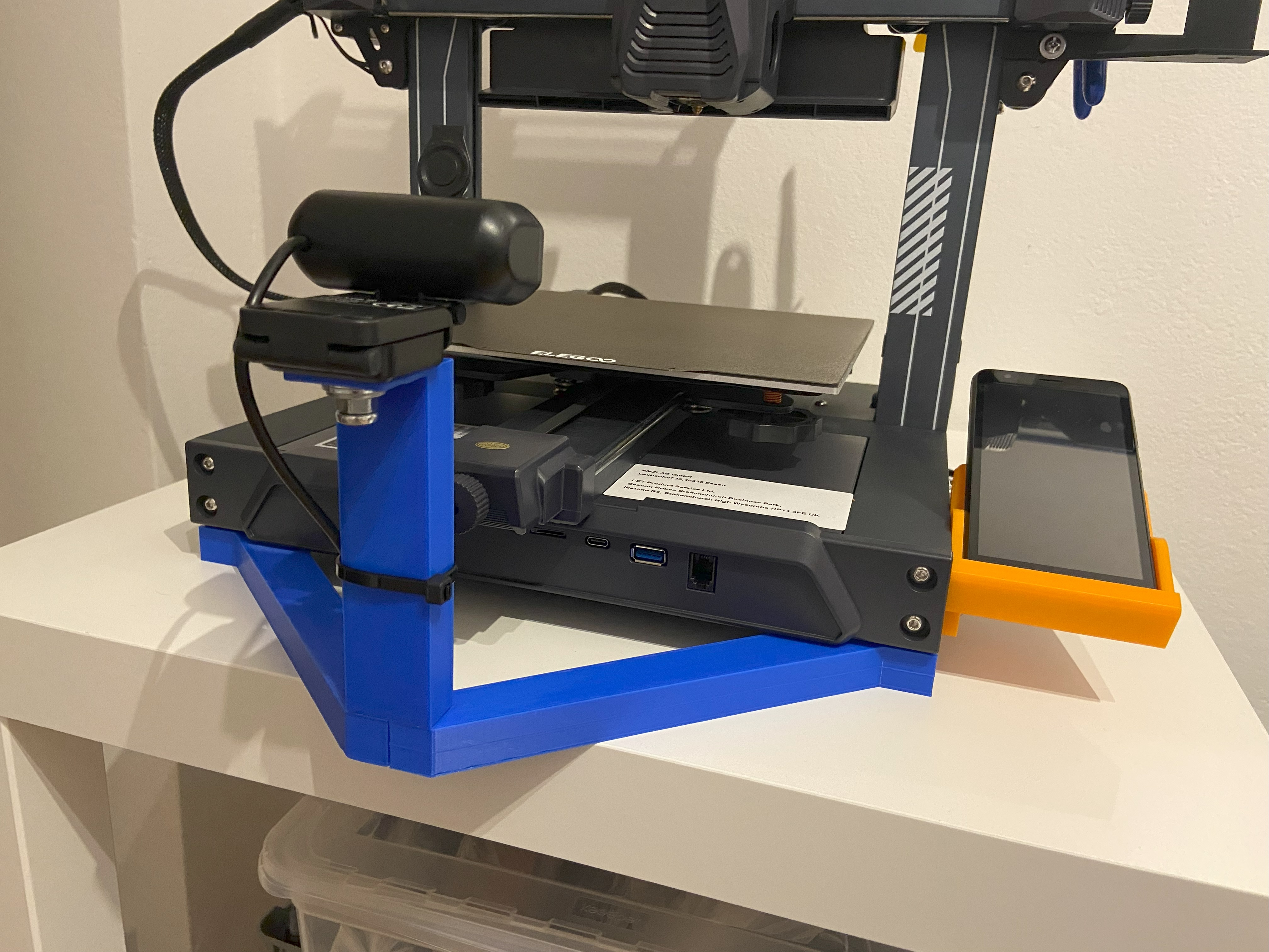 Front Webcam Holder for Elegoo Neptune 4/4Pro