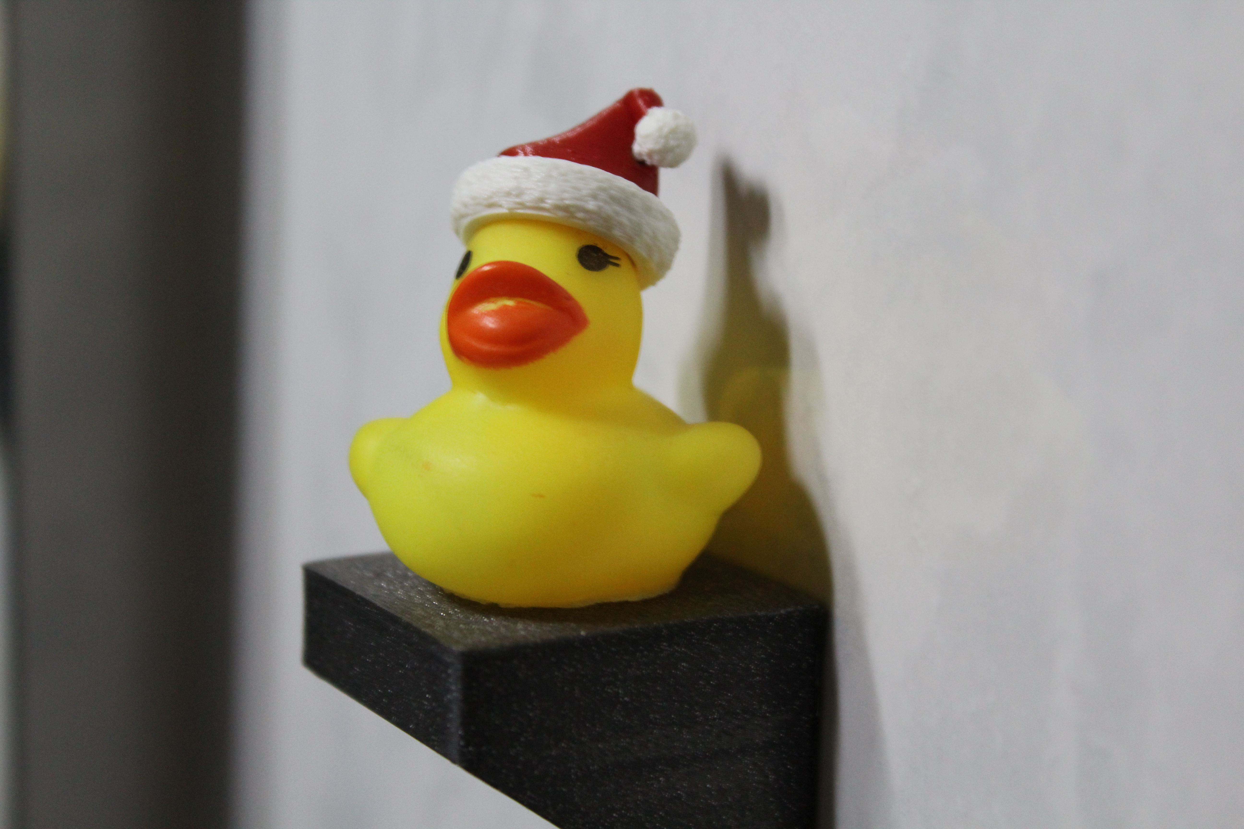 Christmas hat for rubber duckies