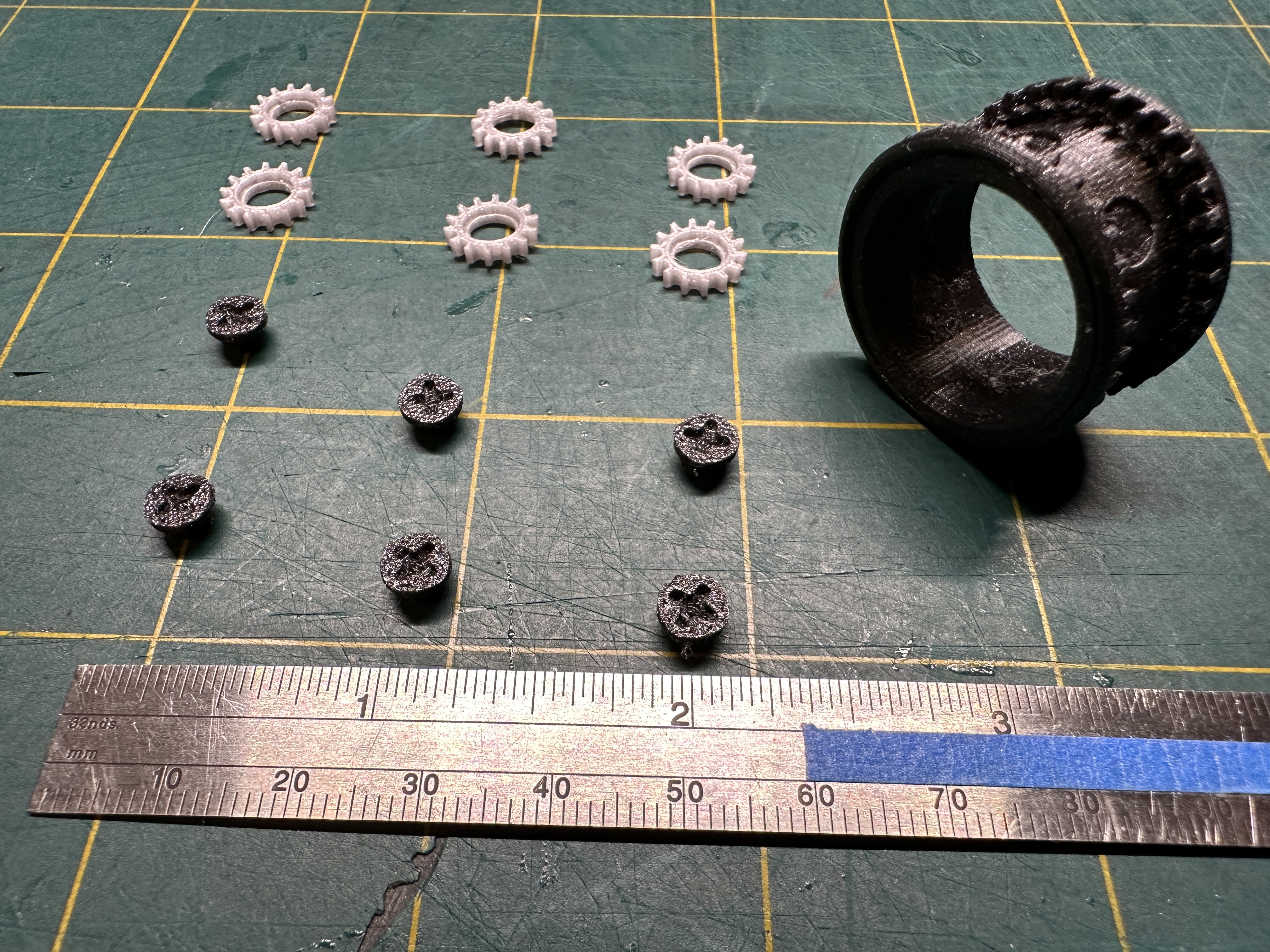 Miniatura 2 do modelo 3D Gear Ring - A working model