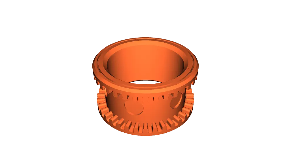Gear Ring - A working model by Jerry Lee | Download free STL model ...