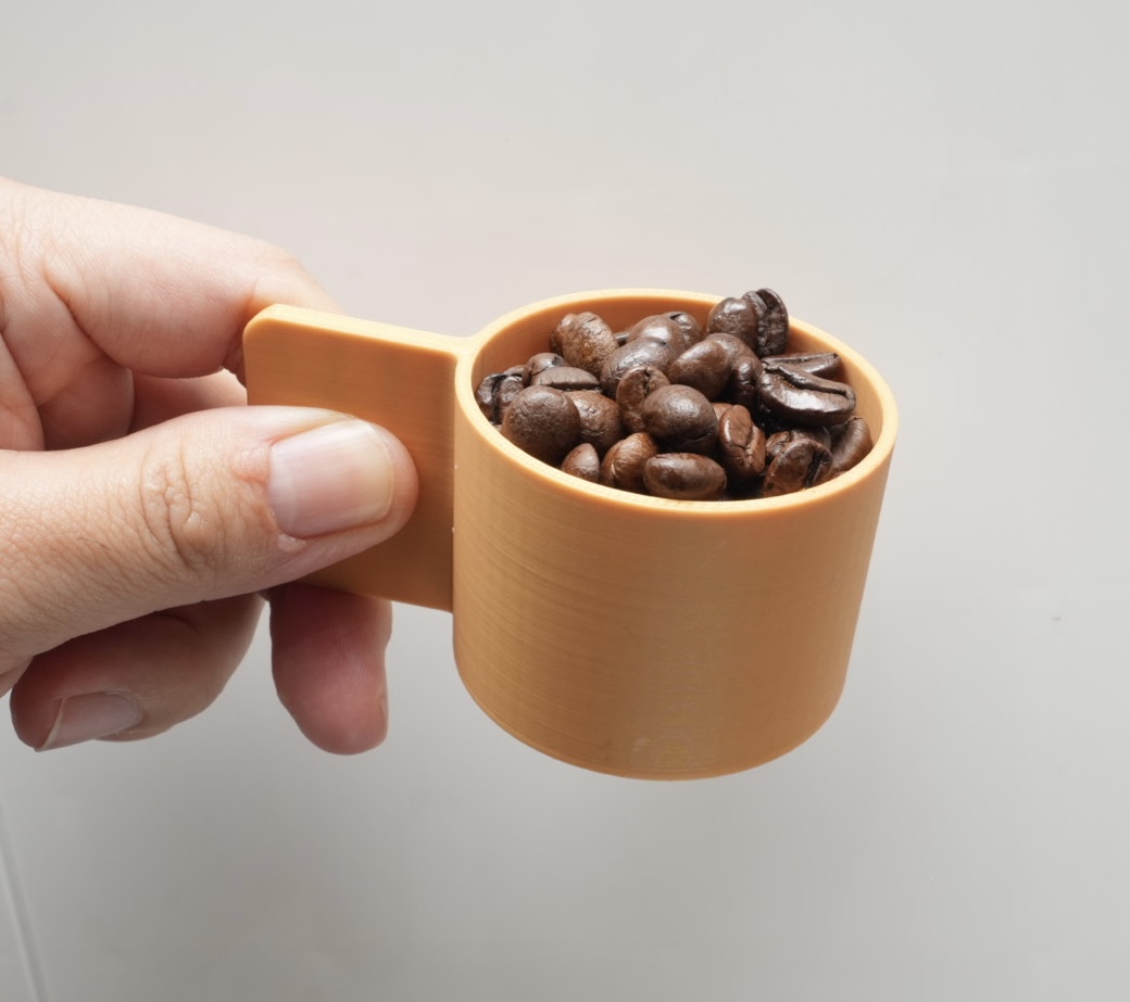Coffee measure Spoon by Fox Youjin Download free STL model