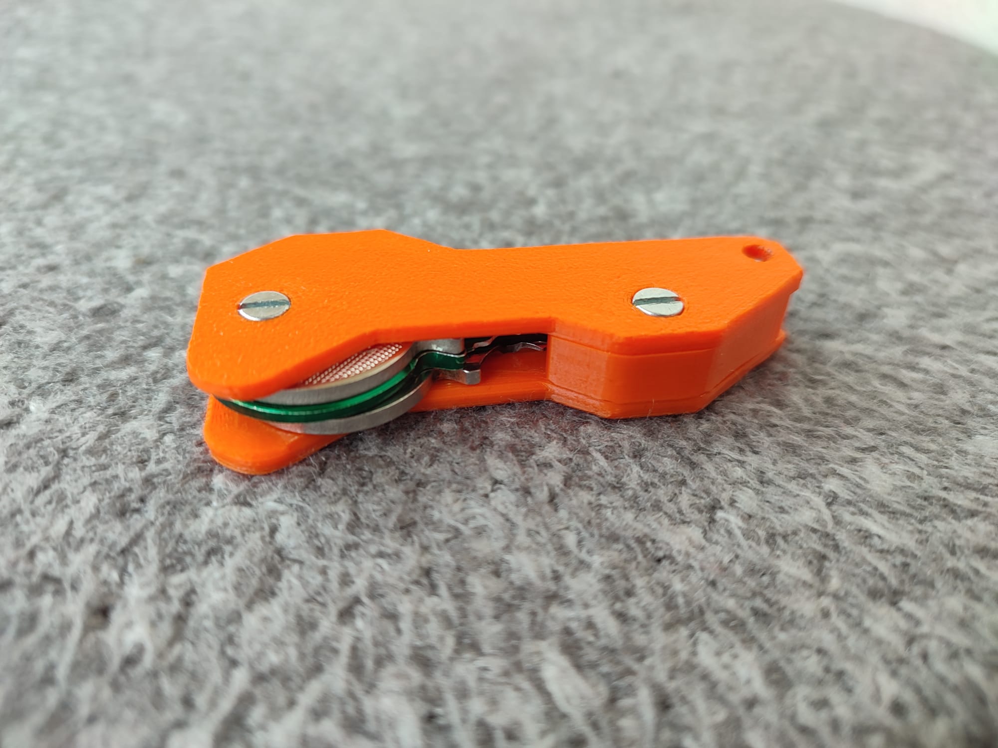 THIN Single-Hand Key Organizer 3D model thumbnail