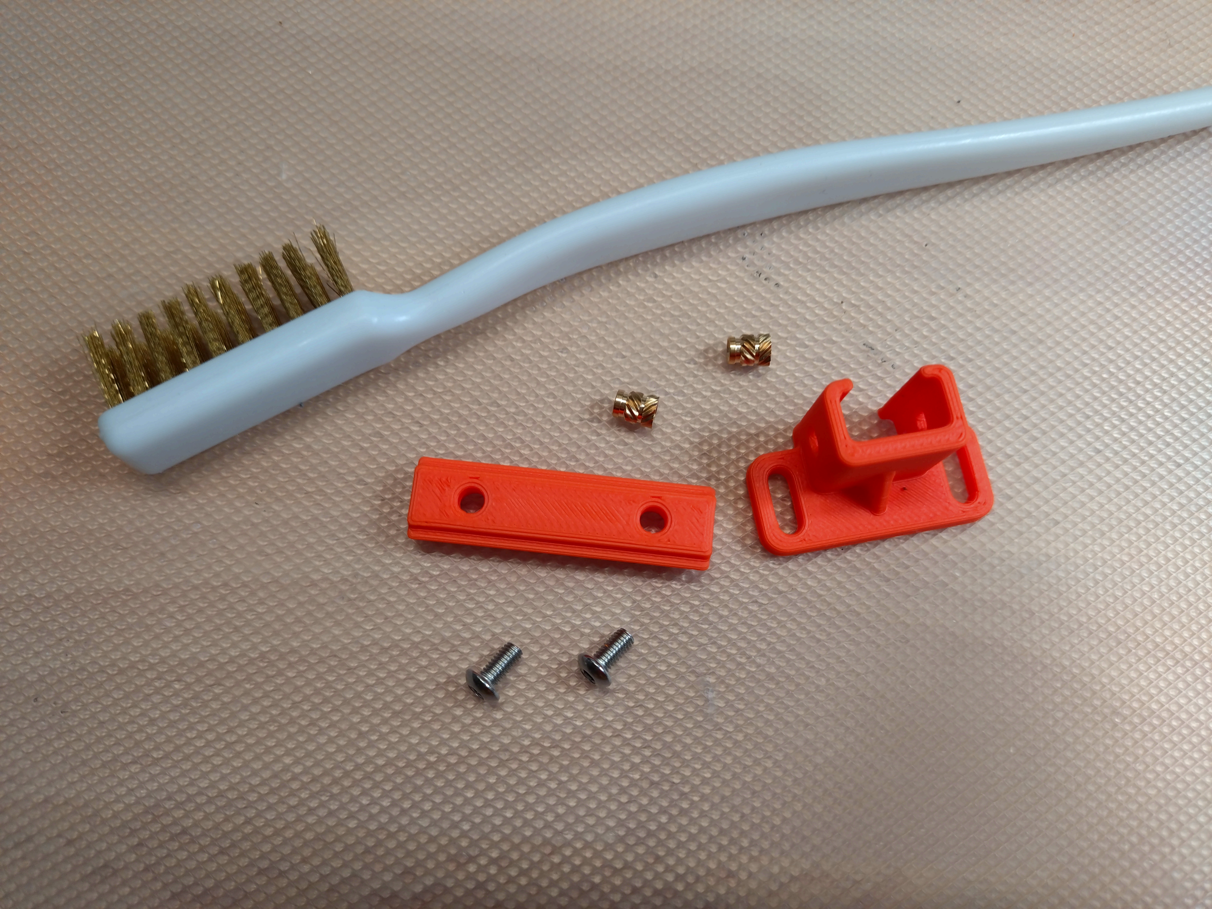 Prusa XL another nozzle cleaner for metal brushes