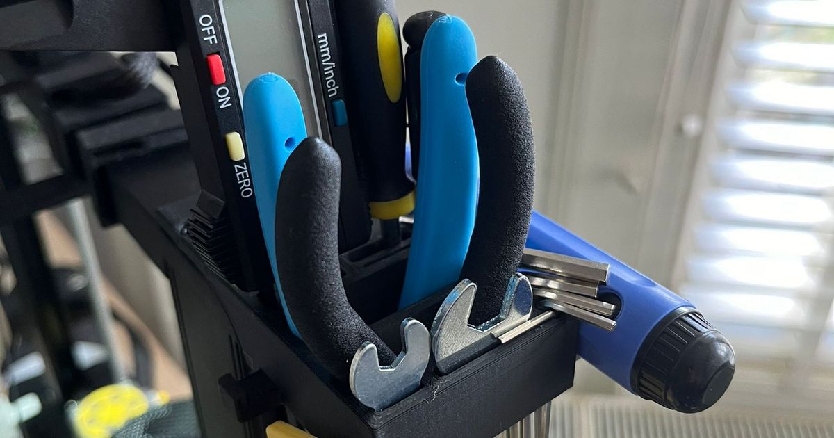 Ender-3 V3 SE Tool Holder by w33ble