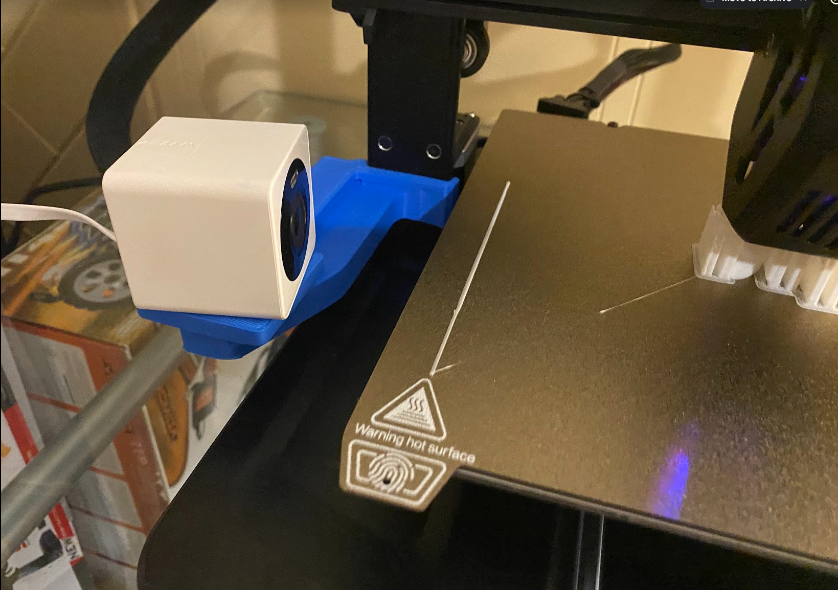 Camera Perch for Ender 3 V3 SE