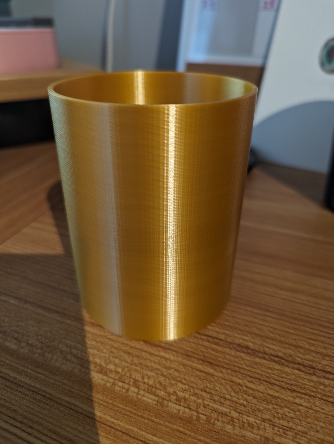 Cylinder pot