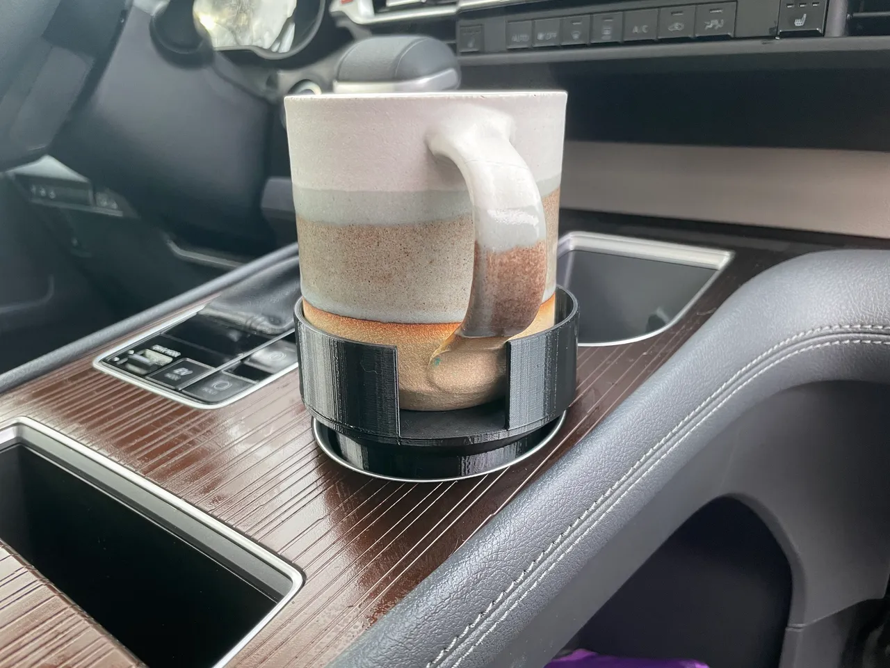 Coffee Mug Adapter for Car Cup Holder by Bert