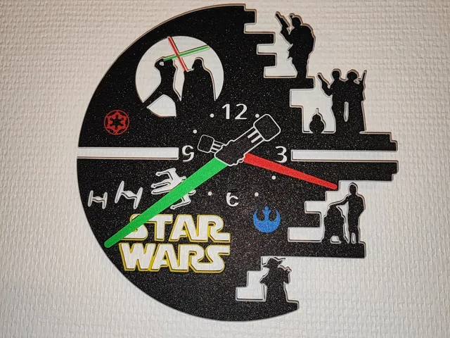 Star Wars wall clock