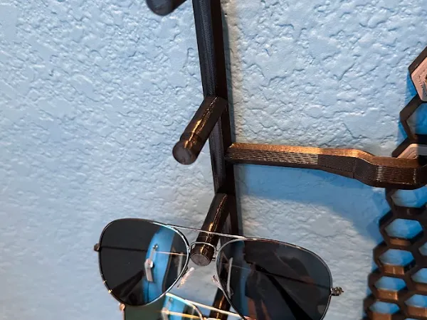 Honecomb Storage Sunglasses Holder