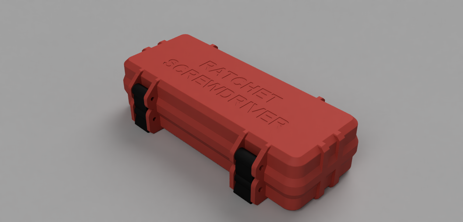 Screwdriver Rachet Box Mi Ratchet screwdriver rugged box by MFM15 | Download free STL model ...