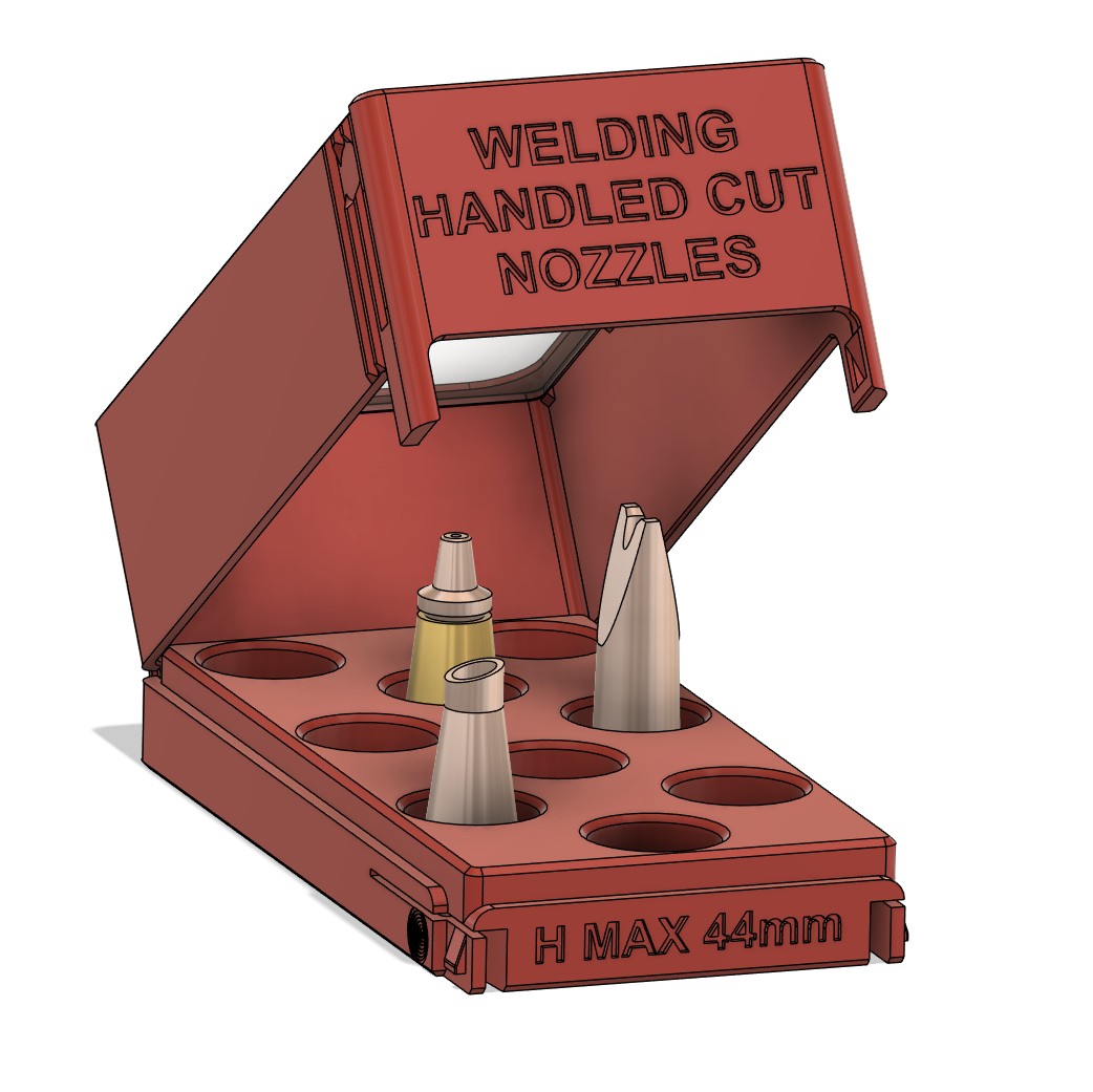 Fiber Laser welding nozzle box