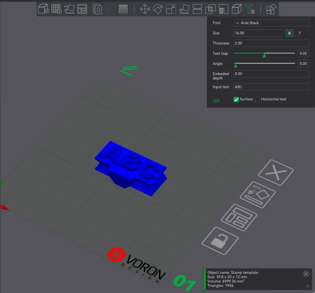 Customizable 3D printed rubber stamps by Sebazzz | Download free STL ...