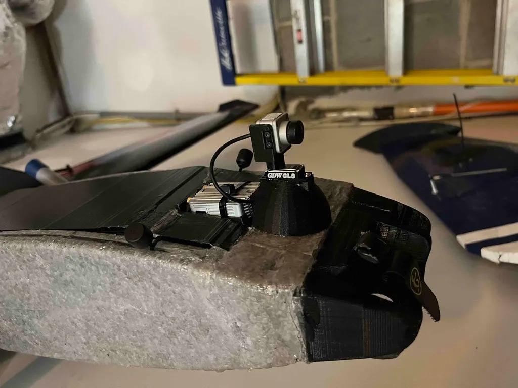 Pan camera mount for DJI FPV for Drak by appelm Download free