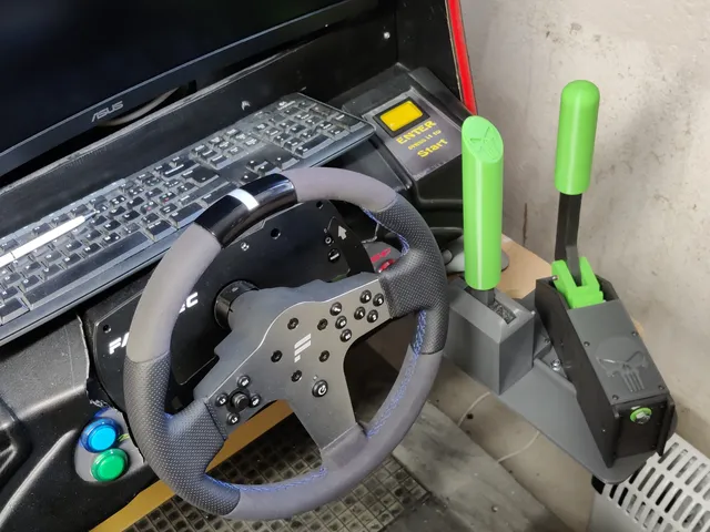 USB-Shifter / analog HandBrake Combo