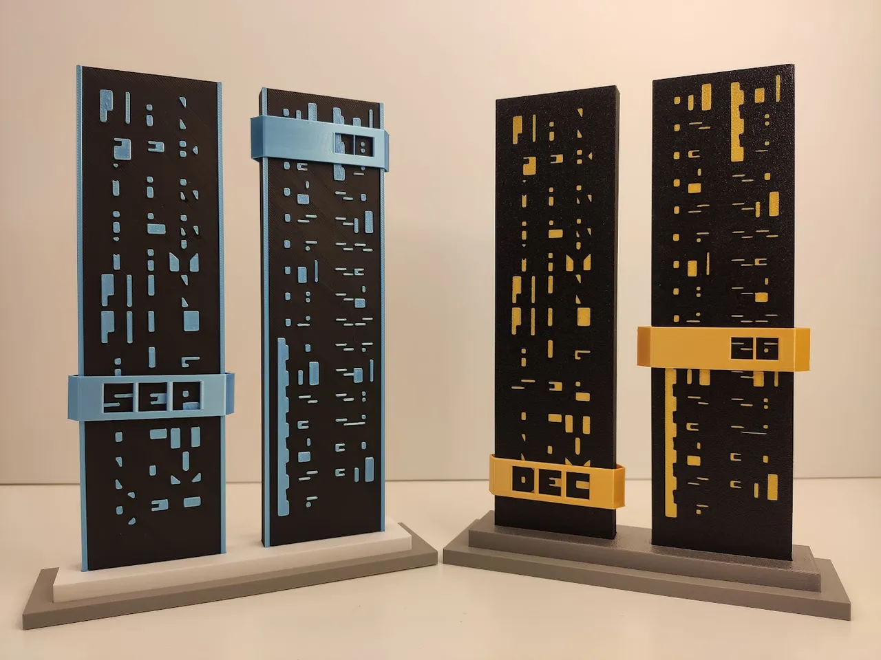 Monolith Cryptic Calendar by Sevro | Download free STL model | Printables.com monolith-cryptic-calendar-by-sevro-download-free-stl-model-printables-com